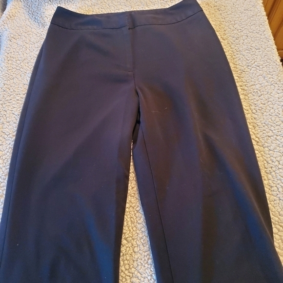 Worthington Stretch Navy Blue Sz. 8P Dress Pants - Picture 1 of 8